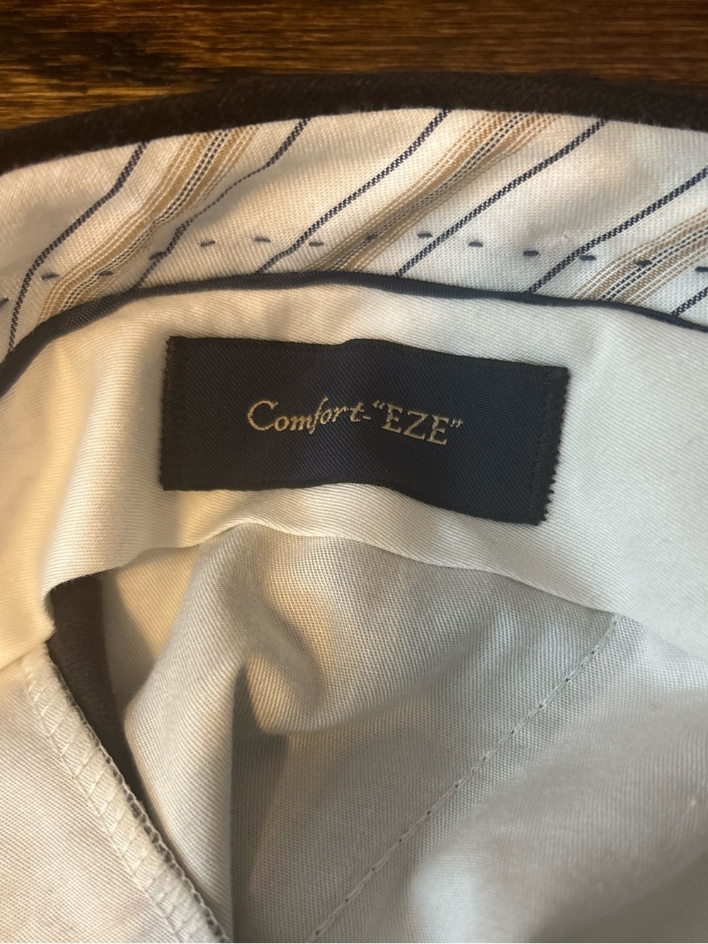 Ballin Classic Wool Cashmere Comforty EZE Business Casual Office Pant Waist 36 - Picture 6 of 7